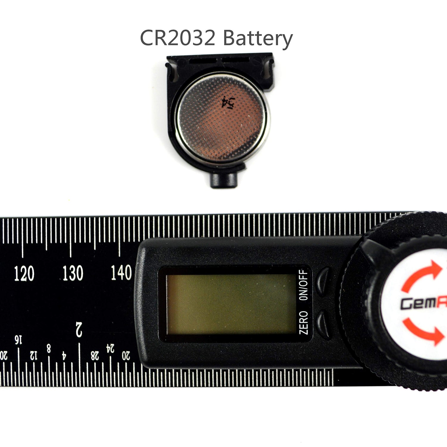 GemRed 82305 Digital Angle Finder Protractor (Aluminum) GemRed