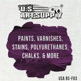 US Art Supply 3 inch Foam Sponge Wood Handle Paint Brush Set (Value Pack of 15) - Lightweight, Durable and Great for Acrylics, Stains, Varnishes, US Art Supply