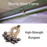 Sunnyglade 10x20 Feet Carport Replacement Top Canopy Cover with Fabric Pole Skirts and Accessories for Car Garage Shelter Tent, Dark Grey(Only Top Sunnyglade