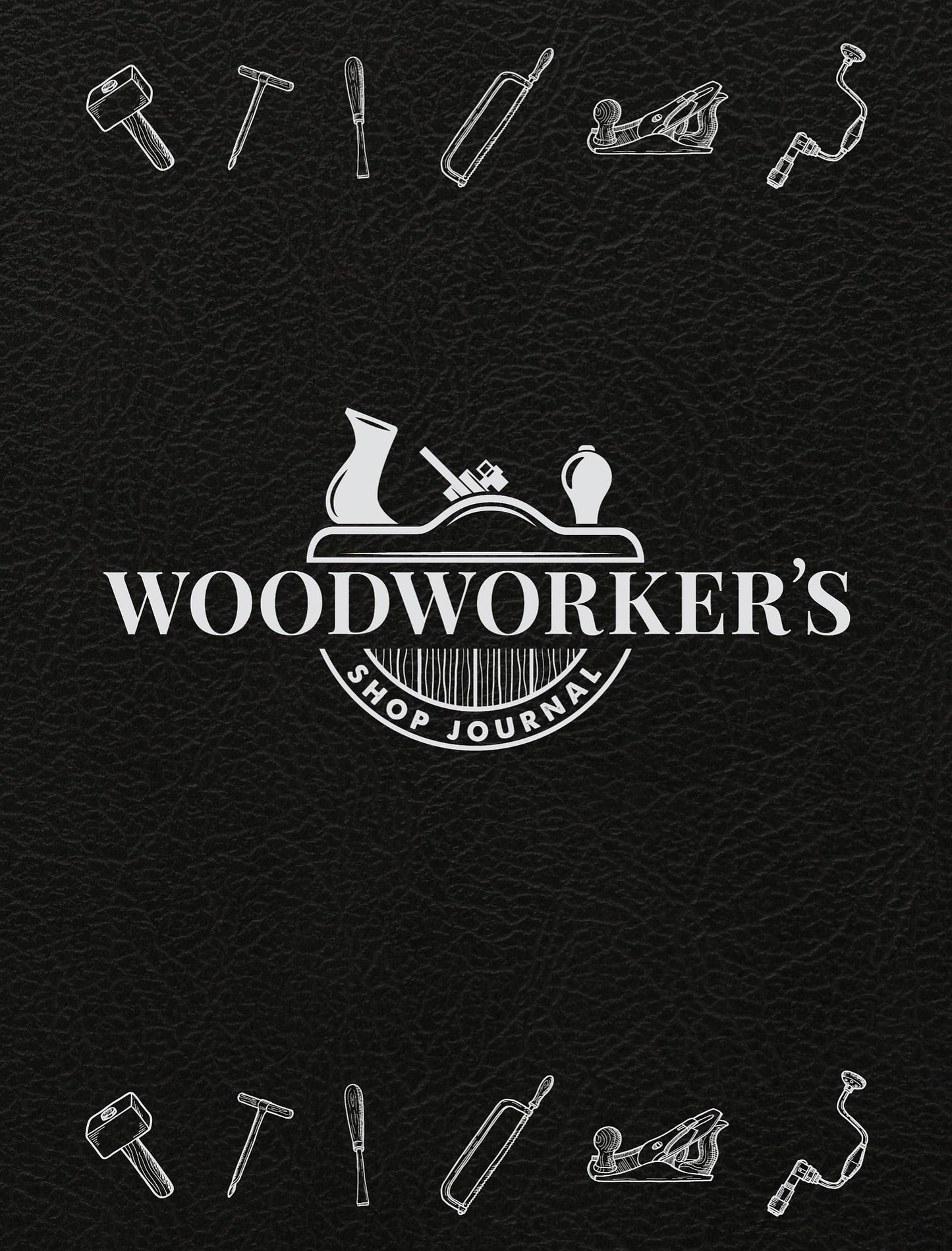 Woodworker's Shop Journal (Quiet Fox Designs) Log & Organize Your Woodworking Projects, Sketches, Methods, Tools, & Material Lists; Includes Handy - WoodArtSupply