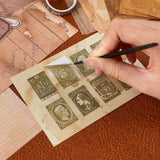 Funto Scrapbooking Kit (202 PCS), Vintage Collection-Retro Travel, Ideal Gift Box Packaging, Perfect for Bullet Scrapbooking Materials, Planner DIY Funto