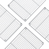 SINGAYE 4 Tier Shelf Adjustable Storage Shelf Wire Shelving,350LBS Load Capacity,Metal Storage Rack for Kitchen Office Home Storage Pantry SINGAYE