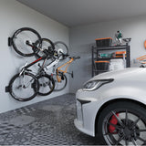 monTEK Swivel Bike Wall Mount, Bike Hangers for Garage, Wall Mount Bike Rack, Space Saving Sturdy Wall Bike Rack, Vertical Bike Rack Holds Up to 66 monTEK