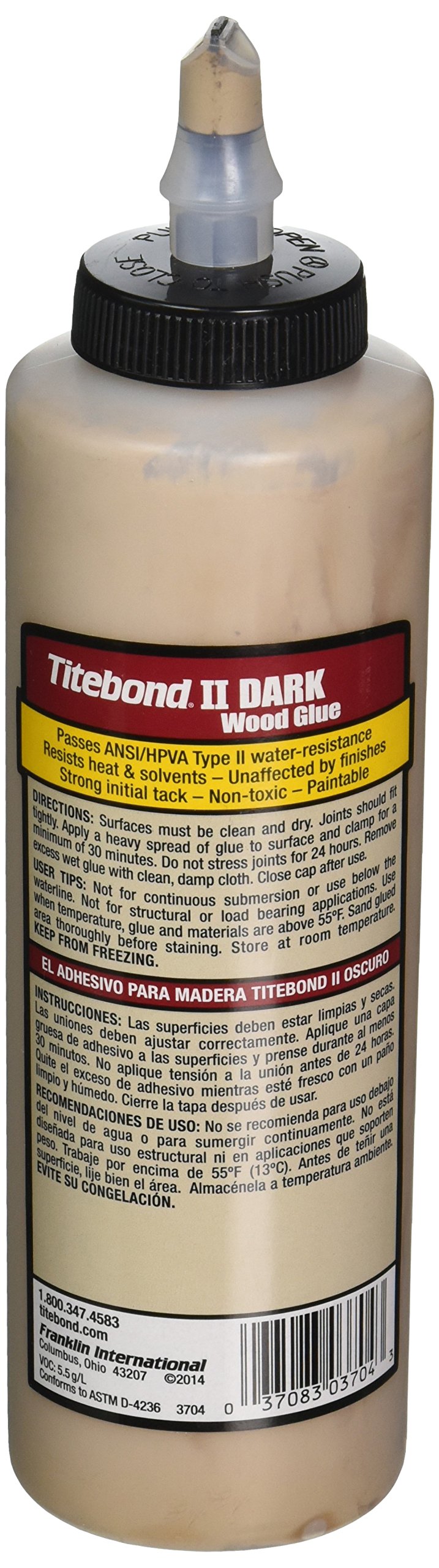 Titebond Dark Wood Glue, 16 Ounces Titebond