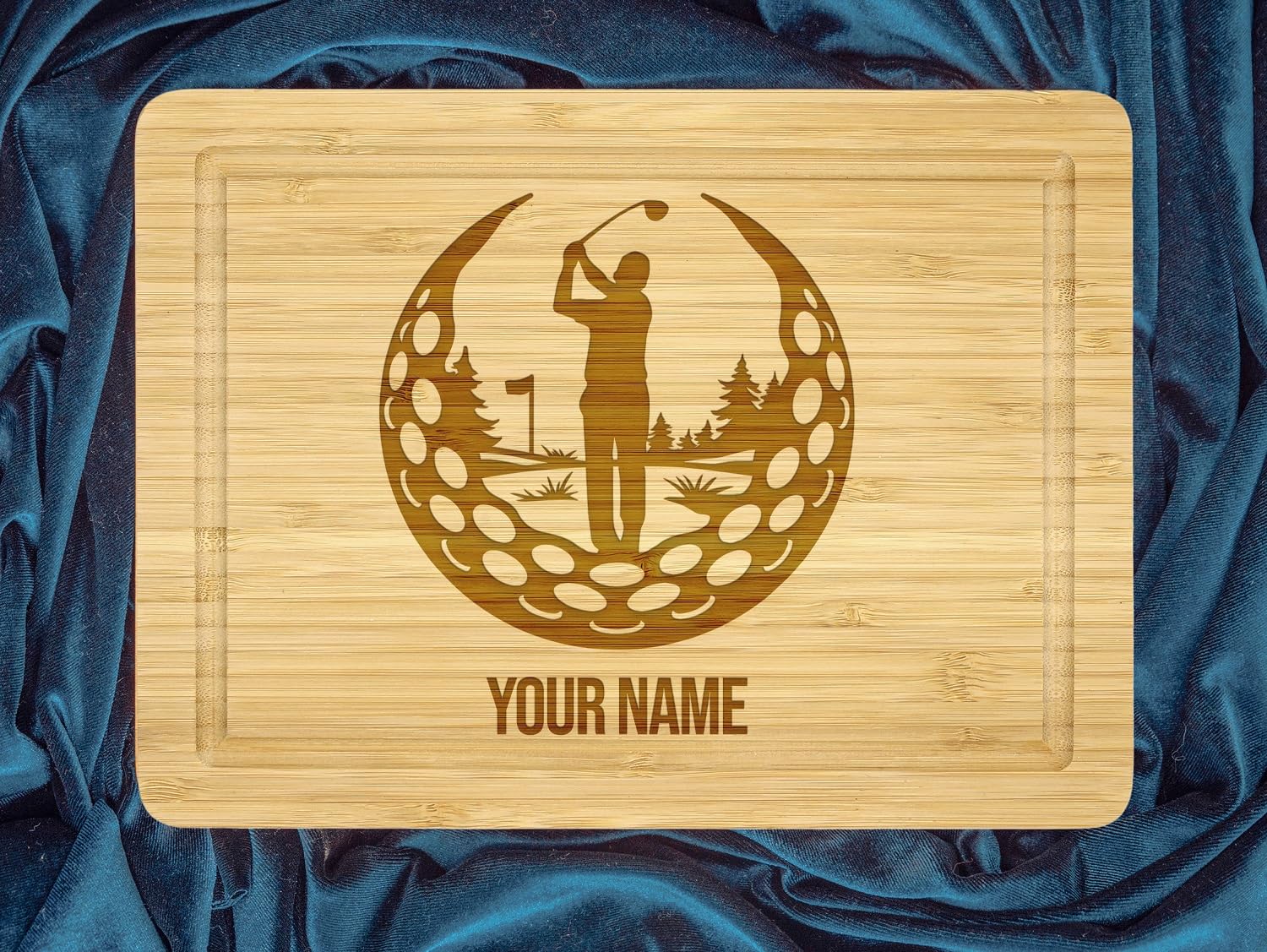 Personalized Golfer Cutting Board, Golf Cheese Board, Sports Serving Board, Personalized Golf Gifts, Golfer Home Decor, Gift For Golf Lover, Gifts IKAY Design