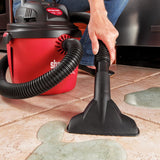 Shop-Vac 2.5 Gallon 2.5 Peak HP Wet/Dry Vacuum, Portable Compact Shop Vacuum with Collapsible Handle Wall Bracket & Multifunctional Attachments for Shop-Vac