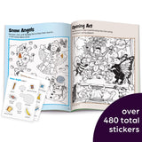 Highlights Hidden Pictures Sticker Fun Sticker Books for Kids Ages 3-6, 4-Pack of Sticker Books, 64 Pages of Seek and Find Sticker Activities, Books Highlights for Children