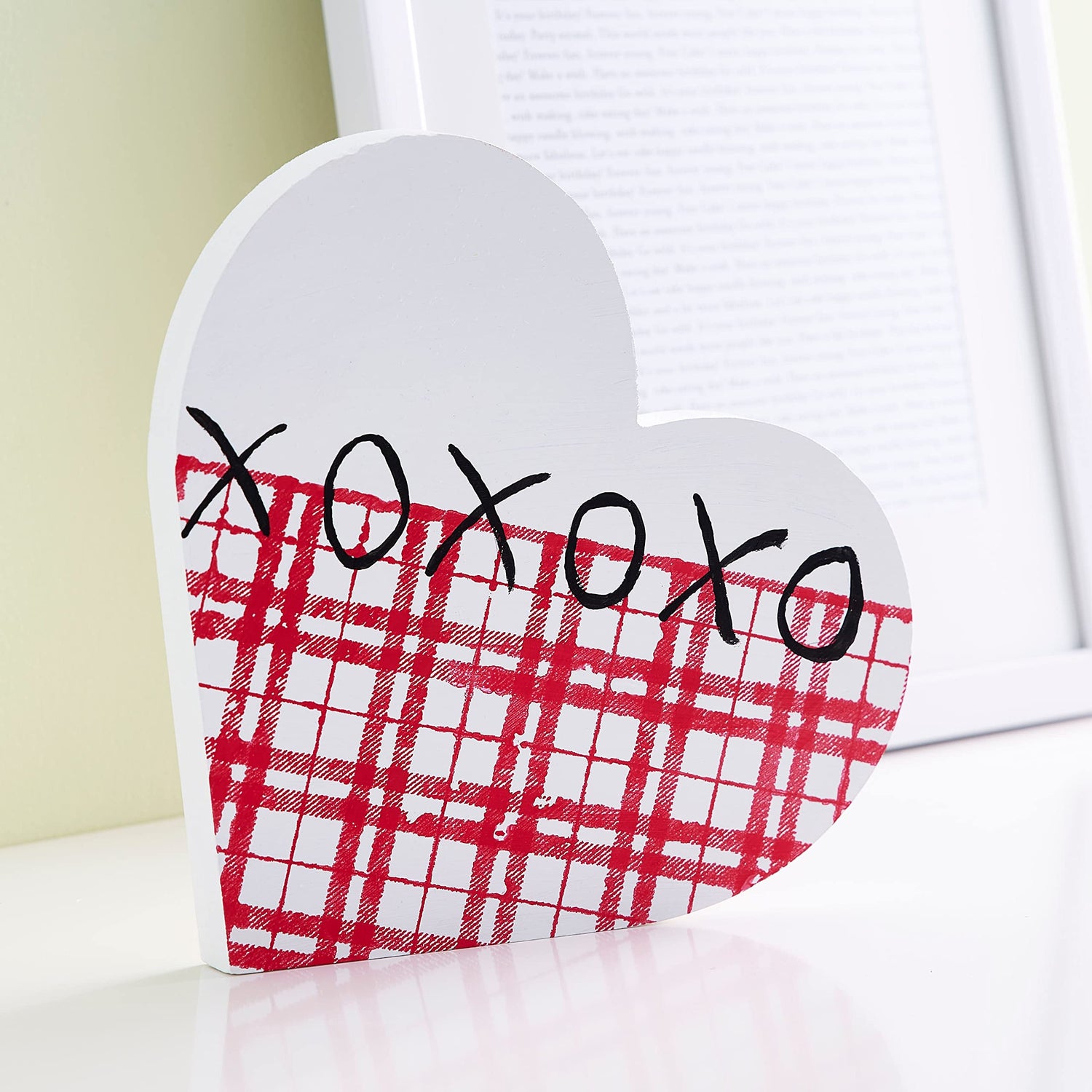 8 Pack: 9”; Heart Wood Plaque by Make Market® Make Market