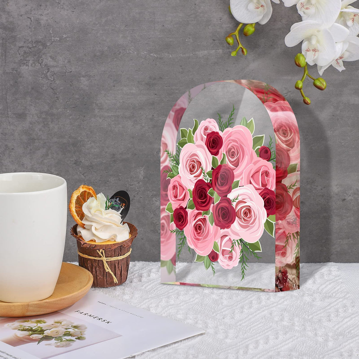 Potchen 3 Pcs Large Silicone Molds for Resin Glossy Deep Square Molds Hexagon Silicone Molds Bookends Resin Mold with 3 Pcs Round Epoxy Resin Molds Potchen