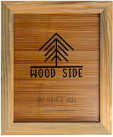 Rustic Wooden Poster Picture Frame 16x20 - Natural Solid Eco Distressed Wood for Wall Mounting Barnwood Photo Frame WOOD SIDE ORBIS