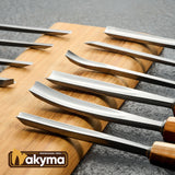 Wood Carving Kit, Wood Carving Set - Wood Carving Tools of 12 Wood Chisels with Canvas Case,Sharp Cr-V 60 Steel Blades, Wood Chisel Sets for Nakyma