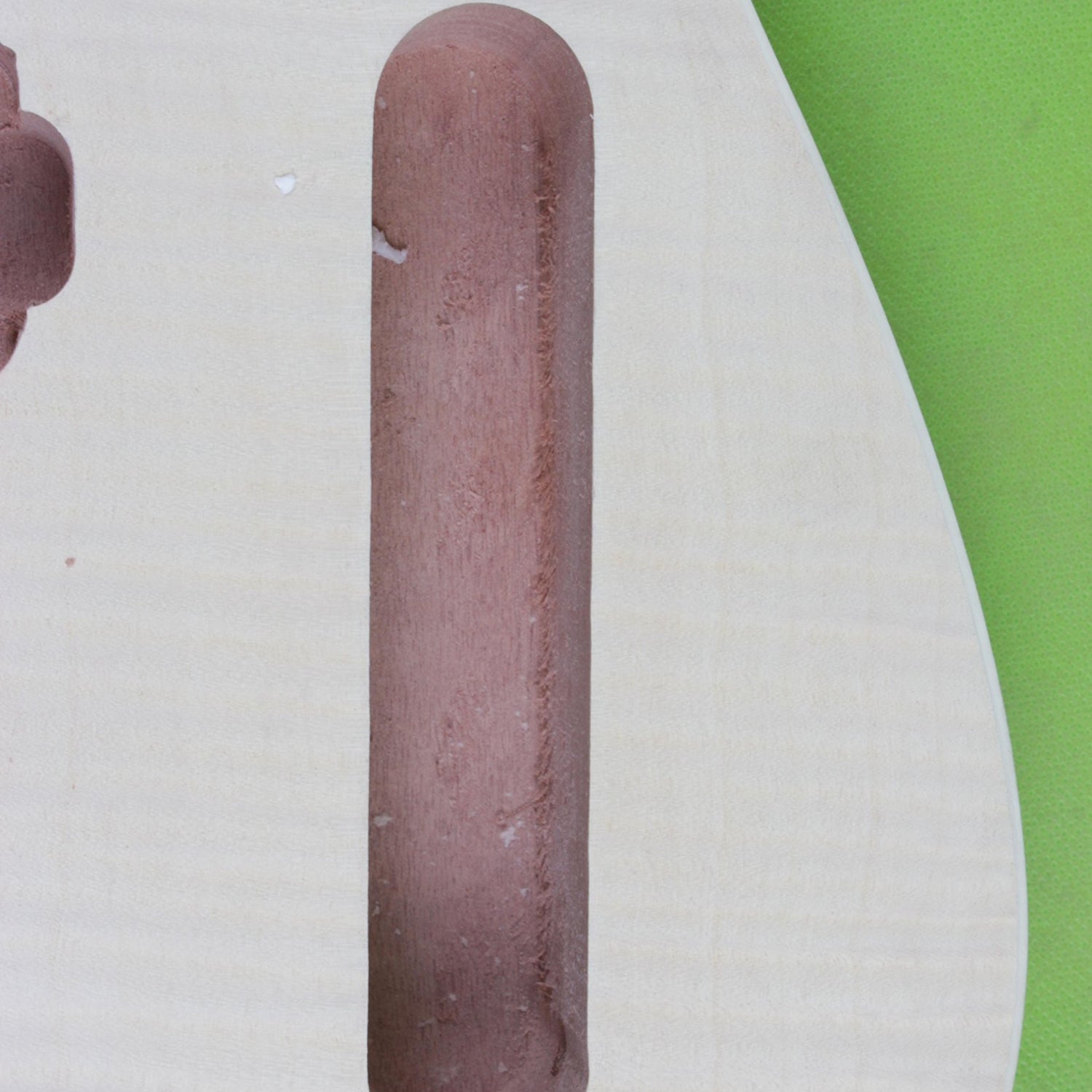 Yinfente Electric Guitar Body Replacement Mahogany Maple wood Guitar Body For Tele Unfinished 25.5 Inch yinfente