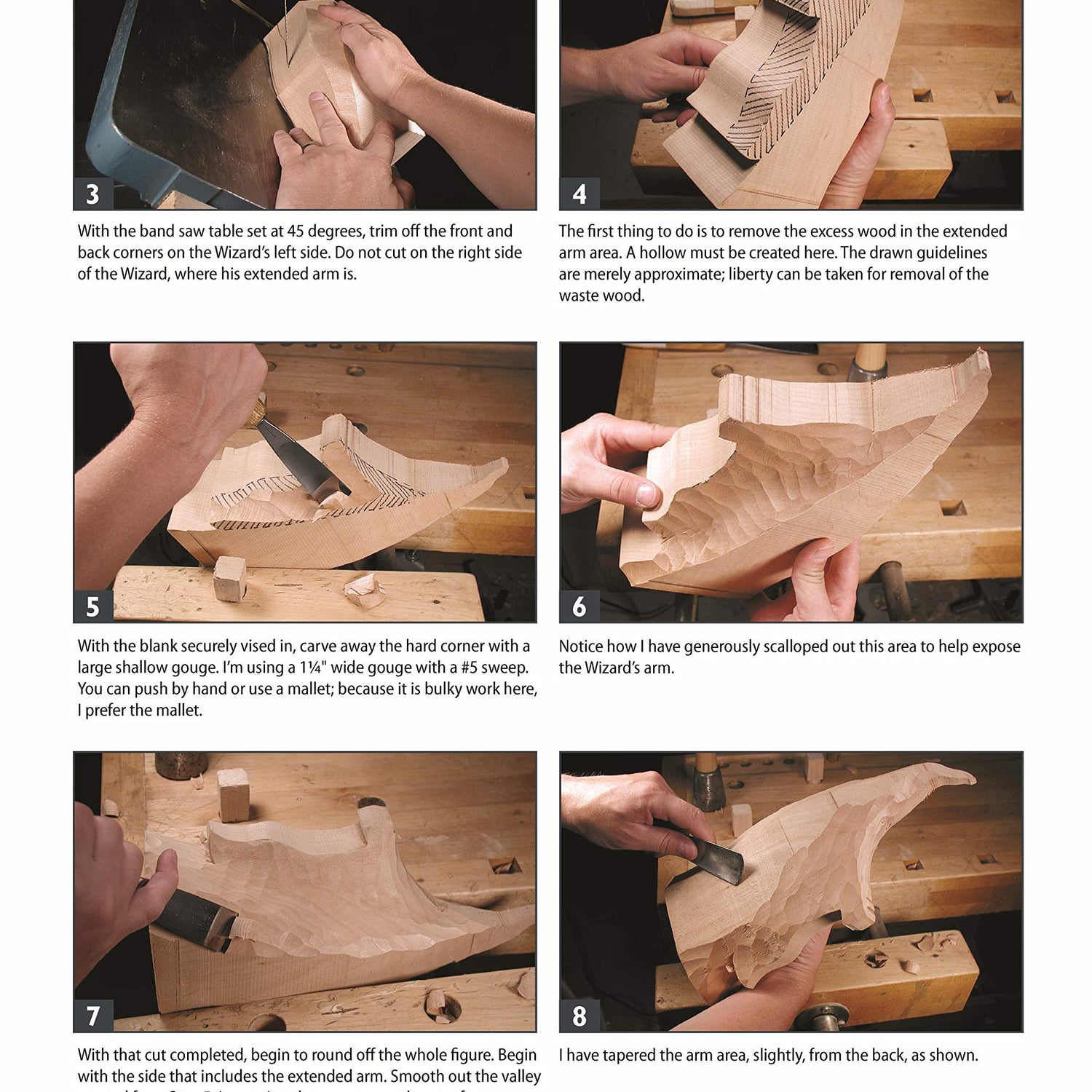 Carving Fantasy & Legend Figures in Wood, Revised Edition: Patterns & Instructions for Dragons, Wizards & Other Creatures of Myth (Fox Chapel Fox Chapel Publishing