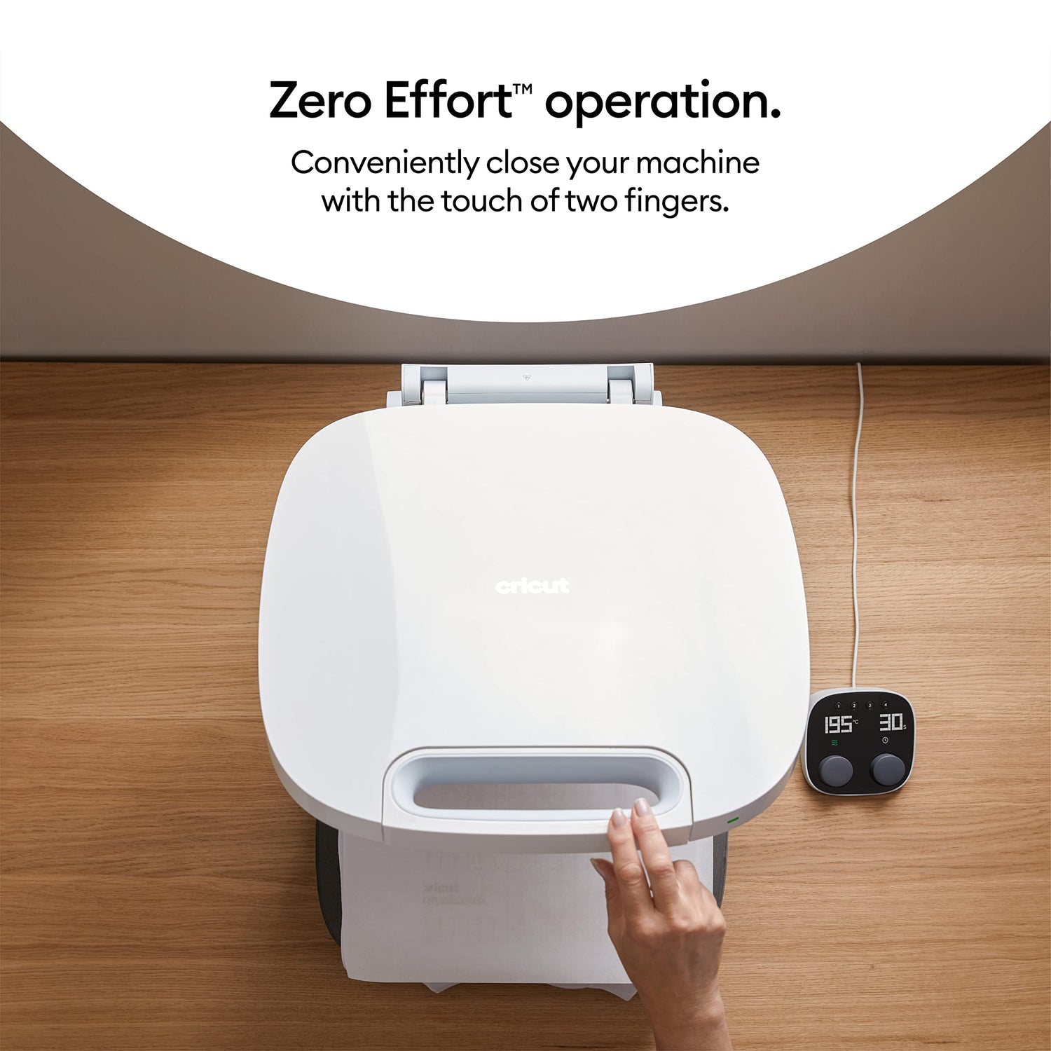 Cricut Autopress- Professional Automated Heat Press for T-Shirts, Decor, Home-Friendly Design, Commercial-Level Capabilities, Large Ceramic-Coated Cricut