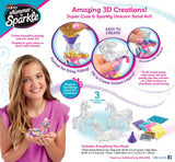 Shimmer ’n Sparkle Sparkling Unicorn Sand Art Kit for Kids for Ages 6 and Up Cra-Z-Art