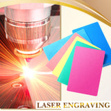 300 Pieces Metal Engraving Blanks Multipurpose Aluminum Sheet Aluminum Business Card Blanks for CNC Engraver Laser Engraving DIY Cards, Thickness Marspark