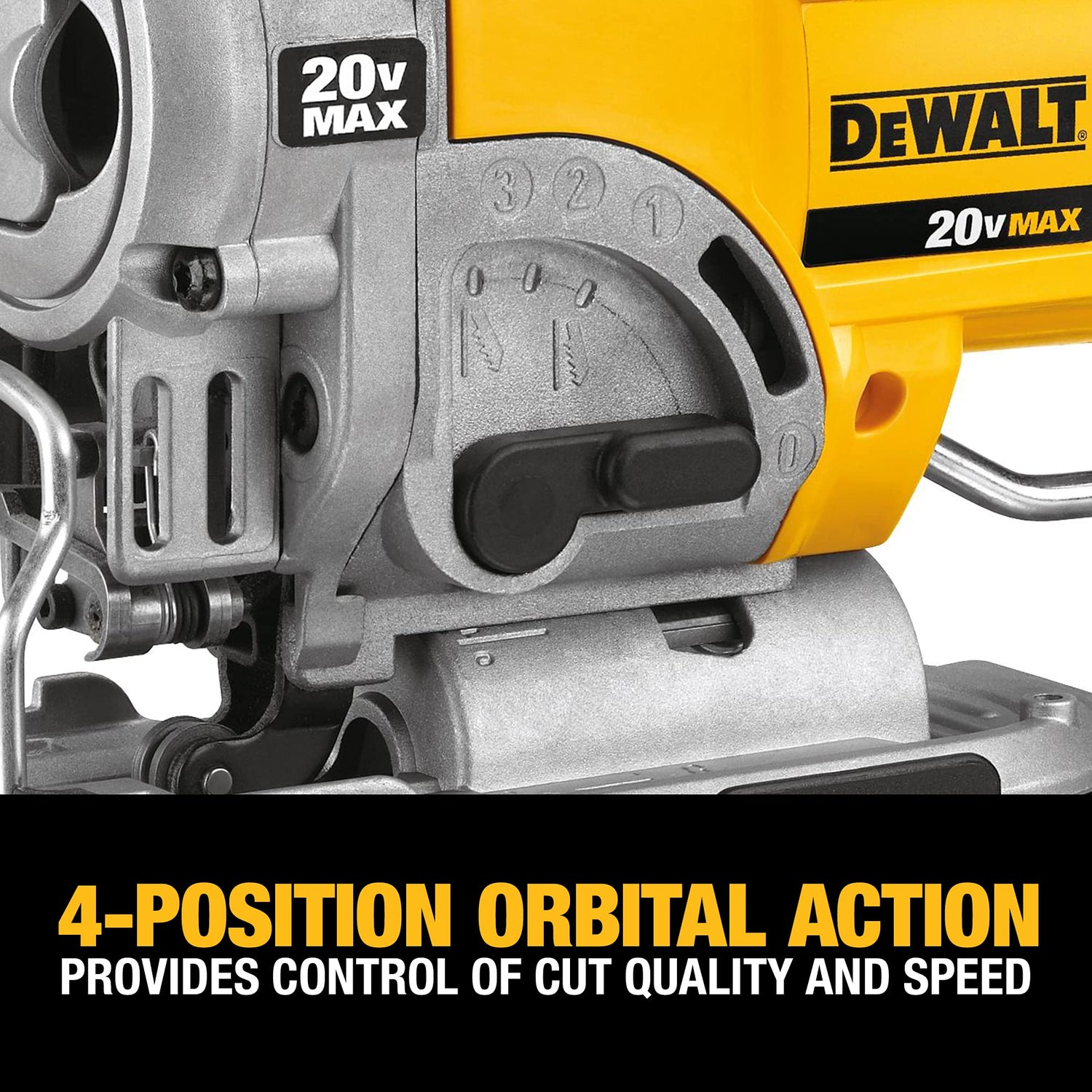 DEWALT 20V MAX Jig Saw, Cordless (DCS331M1) DEWALT