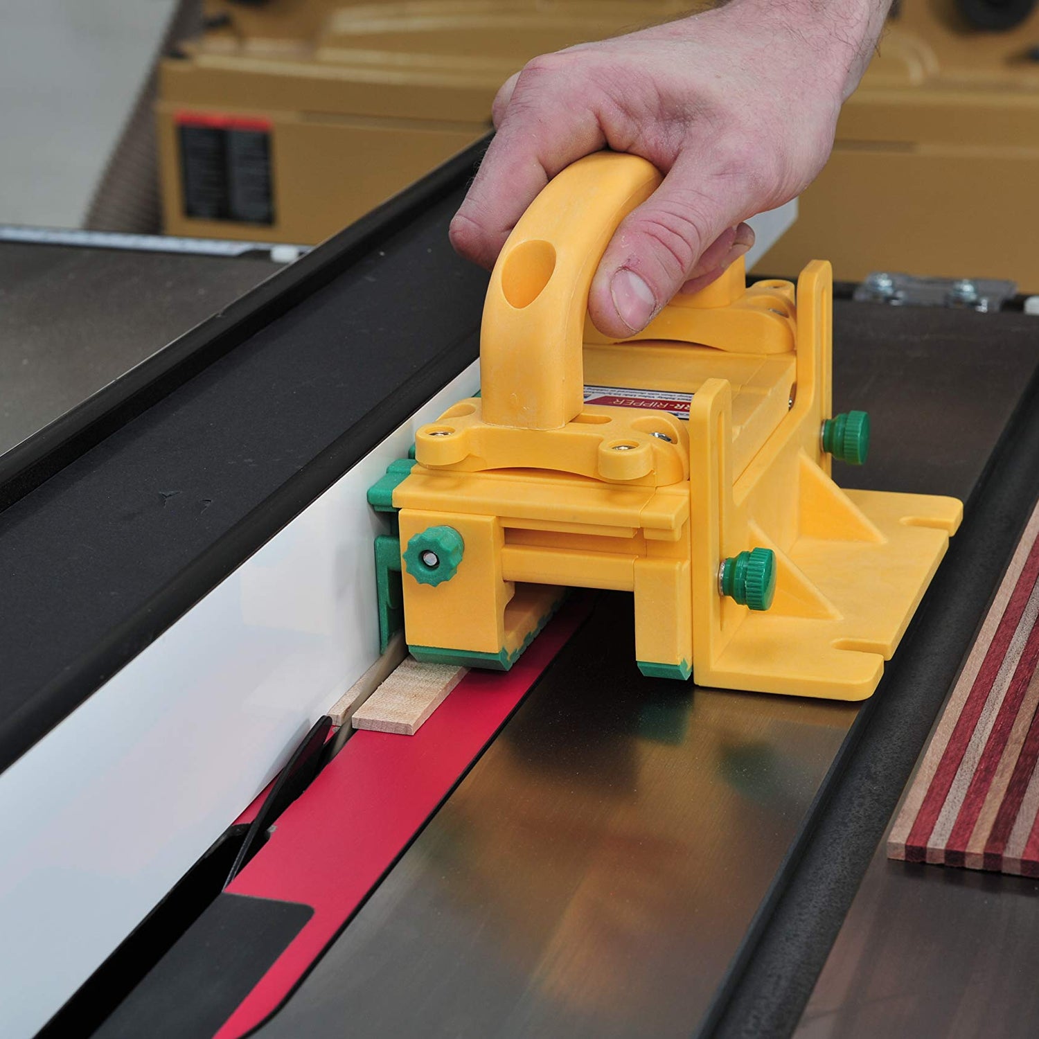 MICROJIG GRR-RIPPER GR-200+GRP-11G Gripper Tm 200 Advanced System With 1/8 Leg, Green MICRO JIG