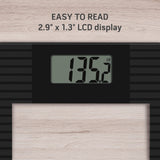 Health o Meter Glass Weight Tracking Digital Scale for Body Weight, Bathroom Scale, 2 Users, Accuracy & Precision, LCD Display, 400 lbs Capacity, Health o meter