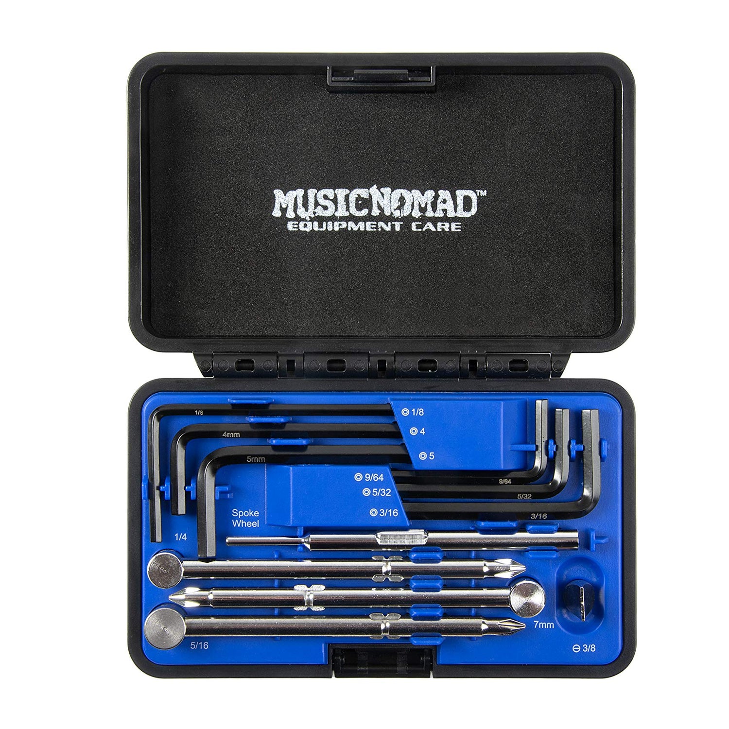 MusicNomad KEEP IT SIMPLE, SETUP (KISS)™ Starter Kit Bundle - 6 pc. Gauge Set, 26 pc. Guitar Tech Tool Set, 11 pc. Truss Rod Wrench Set (MN609) MusicNomad