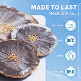 Craft Resin 34Oz Epoxy Resin Kit - Crystal Clear Epoxy Resin Kit & Hardener for DIY Art, Mold Casting, Wood, Jewelry Making, Coasters, Table Top, Craft Resin