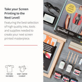 Speedball Advanced All-in-One Silk Screen Printing Kit, (19-Piece) Includes Ink, Frame Base, UV Exposure Light Speedball