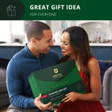 ROYAL CRAFT WOOD Luxury Bamboo Storage Box, Bin Set - Multi-Use Drawer Organizer for Kitchen, Bathroom, Office Desk, Makeup, Jewelry (8 Boxes) ROYAL CRAFT WOOD