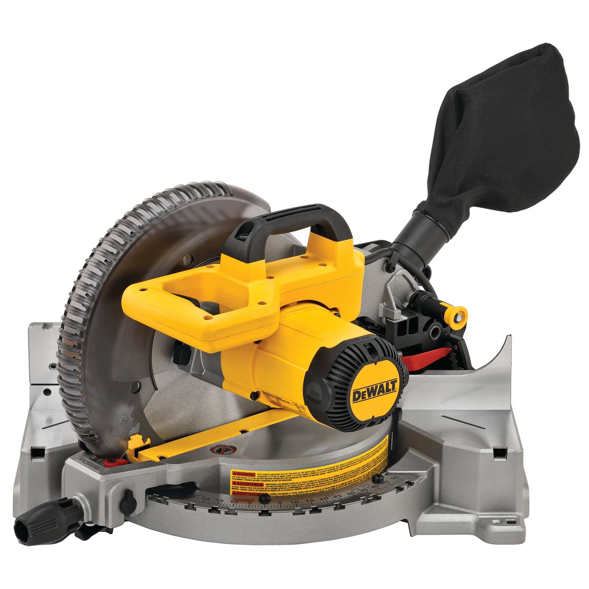 DEWALT Miter Saw, Single Bevel, Compound, 10-Inch, 15-Amp (DWS713) DEWALT