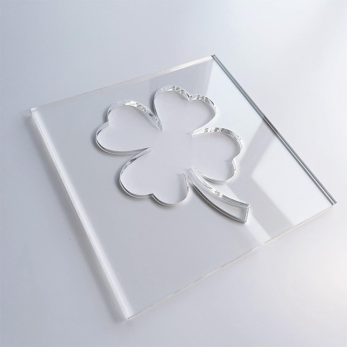 Clover Template, Clear Acrylic Template, Woodworking Router Template Phocaea