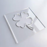 Clover Template, Clear Acrylic Template, Woodworking Router Template Phocaea