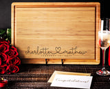 Personalized Wood Engraved Cutting Board - Customized Chopping Block - Unique Present for Wedding, Anniversary, Housewarming, Birthday, Holiday Gift WoodArtSupply