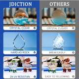 JDiction Fast Curing Epoxy Resin, 1Gallon- 4 Hours Demold Upgrade Formula, Fast Curing and Bubble Free Epoxy Resin, Crystal Clear Epoxy Resin Kit JDiction