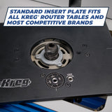 Kreg PRS5000 Precision Router Lift - Router Table Lift System - Durable Router Plate Insert - Router Table Plate Insert - For Quick, Accurate, KREG