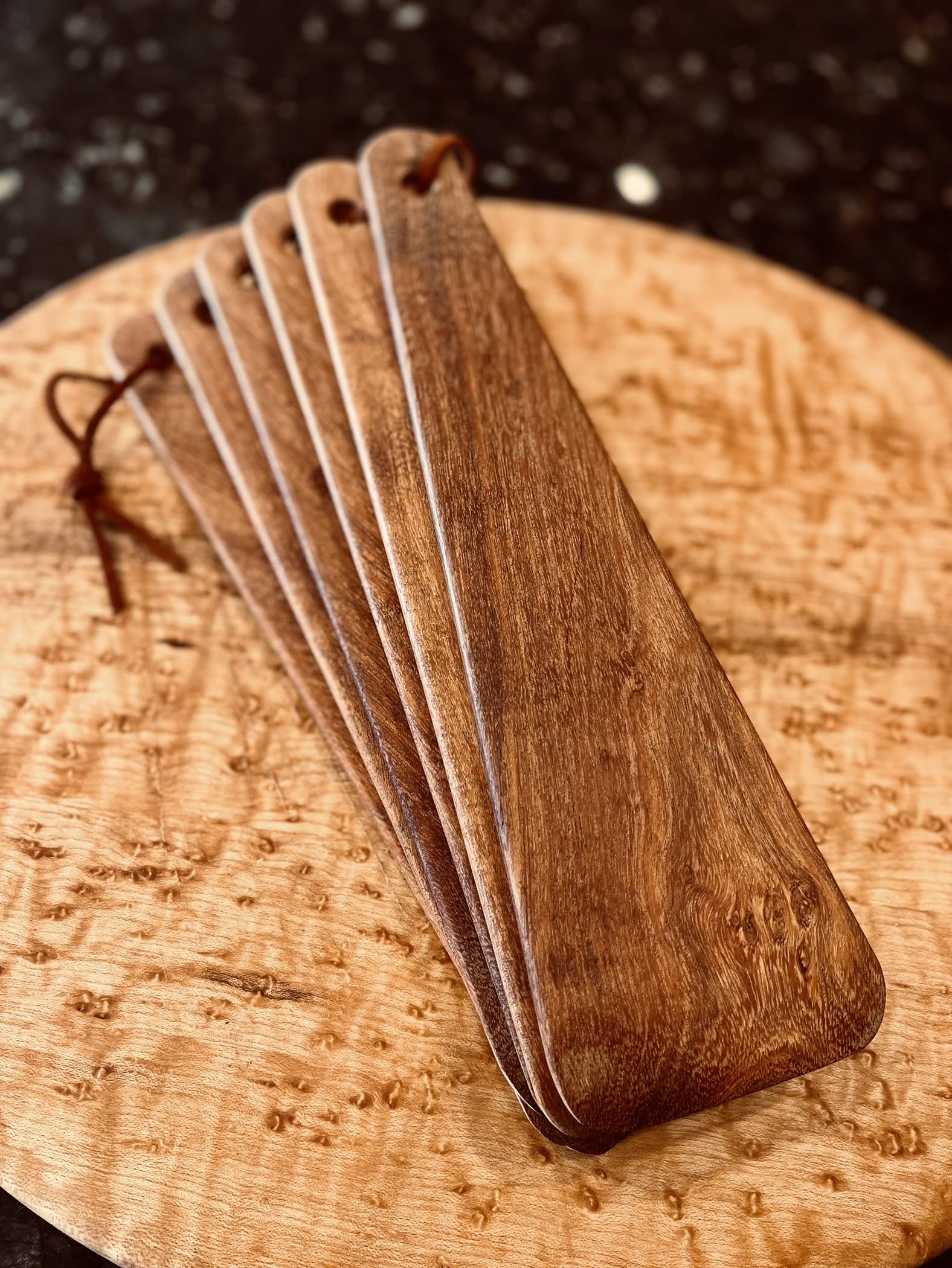 COWBOY SPATULA Mesquite Wood - Handmade in Texas, Made in USA, Perfect for cast iron cookware, steel cookware, nonstick cookware, Personalize it with - WoodArtSupply