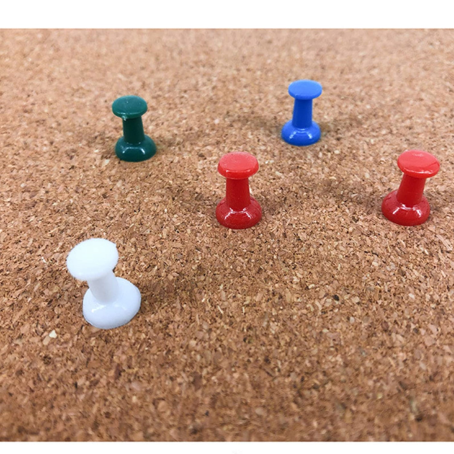 GDMINLO Cork Board Bulletin Board, 15.7"X 12" pin Boards for Walls, Oak Wood Finish Frame, Wall Mounted Cork Board for Office Home and School(Pins, GDMINLO