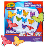 Crayola Paper Butterfly Science Kit, STEAM Toy, Gift for Kids, Ages 7, 8, 9, 10 Crayola