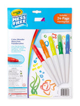 Crayola Color Wonder Mess Free Paintbrush Pens & Paper, Toddler Painting Set, Arts And Crafts For Kids Crayola