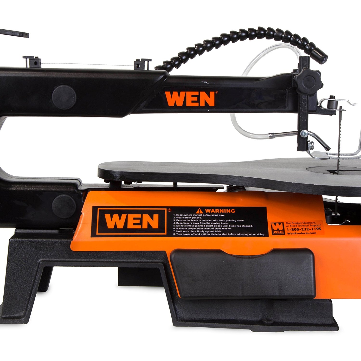 WEN 3921 16-Inch Two-Direction Variable Speed Scroll Saw with Work Light WEN