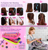 Friendship Girls Bracelet Making Kit - DIY Bracelet Kits Kids Toys Girls Gifts Ideas Ages 6 7 8 9 10 11 12 Year Old Birthday Present for Teen Girl COO&KOO