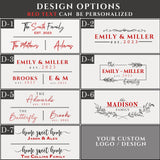 Personalized Charcuterie Board - Large Cheese Board for Wedding and Anniversary Gifts for Women. Perfect Wedding, Christmas, New home and Bridal craft corner house