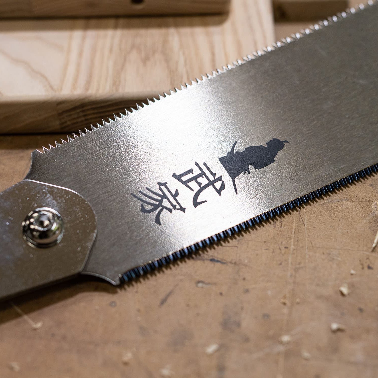 Set of 2 - Ryoba Japanese Pull Saw 9.5 Inch and Flush Cut Saw 6 Inch – Woodworking Tools Ryoba Table Saw – Steel Blades and Wood Handles, Handsaw 2 Clarke Brothers