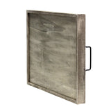 Elegant Designs HG2000-RGO Decorative Wood Serving Tray w/Handles, 15.50" x 12", Our Nest Elegant Designs