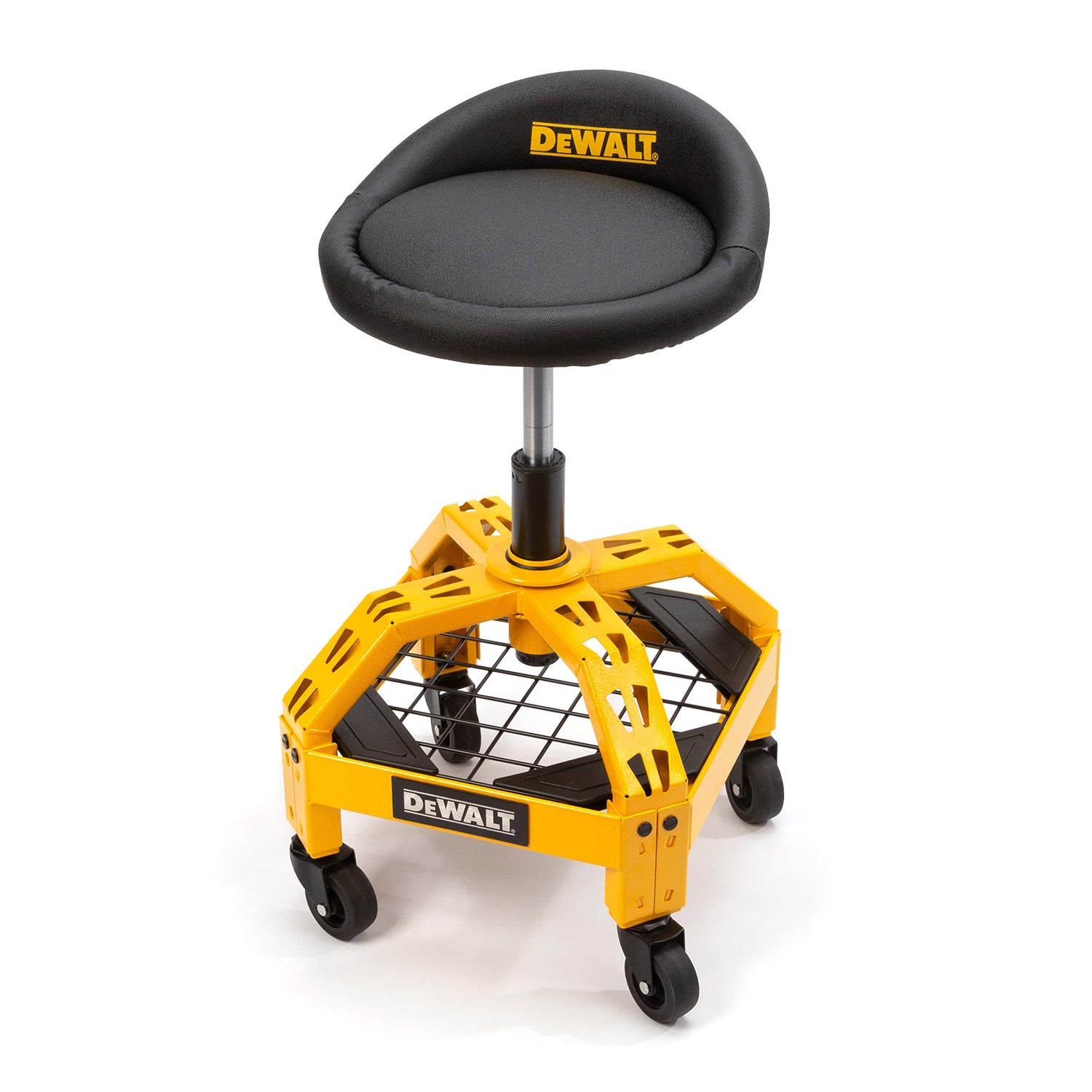 DEWALT 41562 DXSTAH025 Adjustable Shop Stool with Casters DEWALT