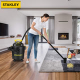 Stanley SL18115P Wet/Dry Vacuum, 5 Gallon, 4 Horsepower, 4.0 HP AC, Black Stanley