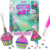 Gem Art, Kids Diamond Painting Kit for Kids - Big 5D Gems - Arts and Crafts - Girls and Boys Ages 6-12 - Gem Painting Kits - Best Tween Gift Ideas Dan&Darci