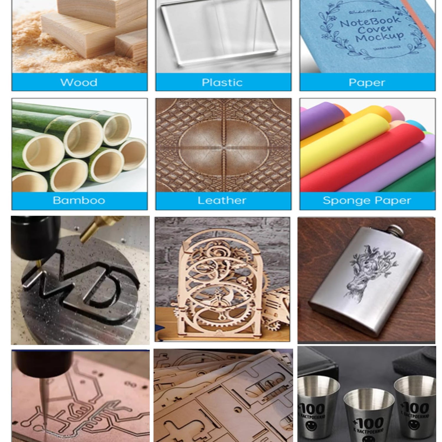 CNCTOPBAOS 4540 CNC Router Machine,500W Spindle 11000rpm,GRBL 3-Axis Milling Engraving Machine w/Offline Controller/E-Stop/Limit Switches Cutting CNCTOPBAOS