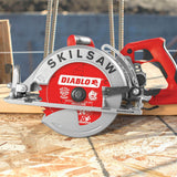Skilsaw Magnesium Lightweight Worm Drive Circular Saw - 7 1/4in. 15 Amp, Model Number SPT77WML-22 SKILSAW