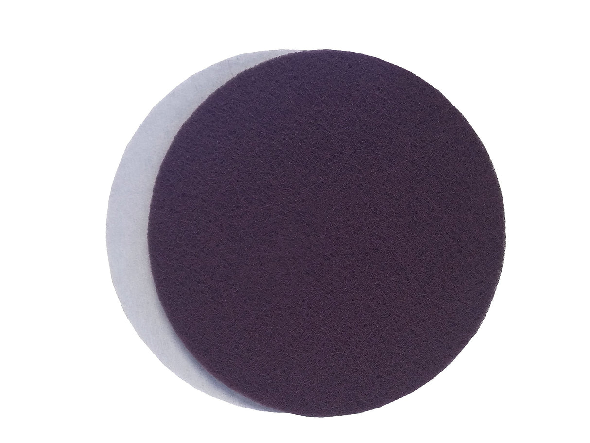 11 Inch Non Woven Surface Conditioning Discs (Maroon, 5 Pack) Abrasive Resource