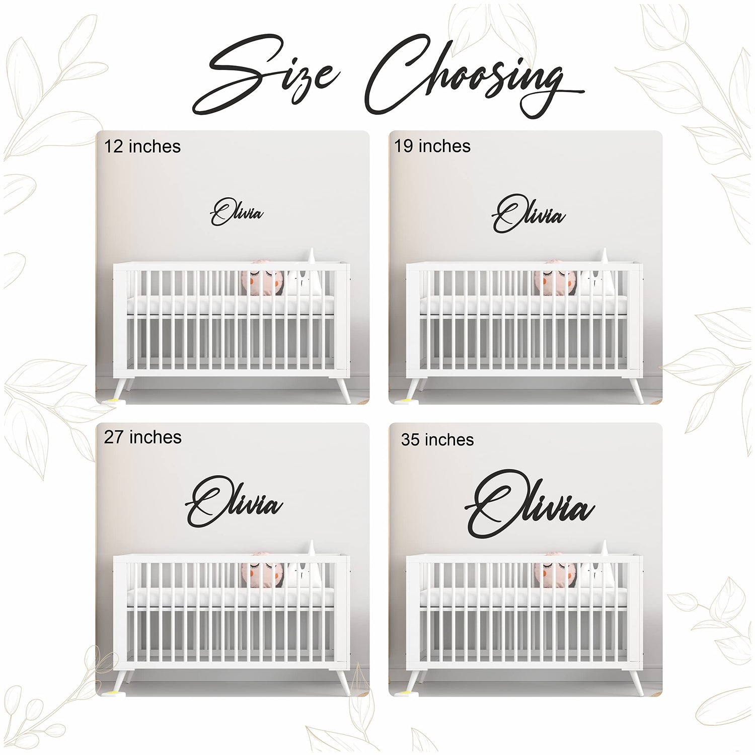 Personalized Custom Wood Name Sign for Nursery Decor, Family Name Signs Personalized, Custom Sign, Baby Name Signs for Nursery Wall Decor, Custom Generic