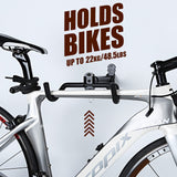 Gootus Bike Wall Mount Hanger - Horizontal Bicycle Indoor Storage Rack | Cycling Wall Mounted Holder Hook - Hang Your Road, Mountain or Hybrid Bikes Gootus